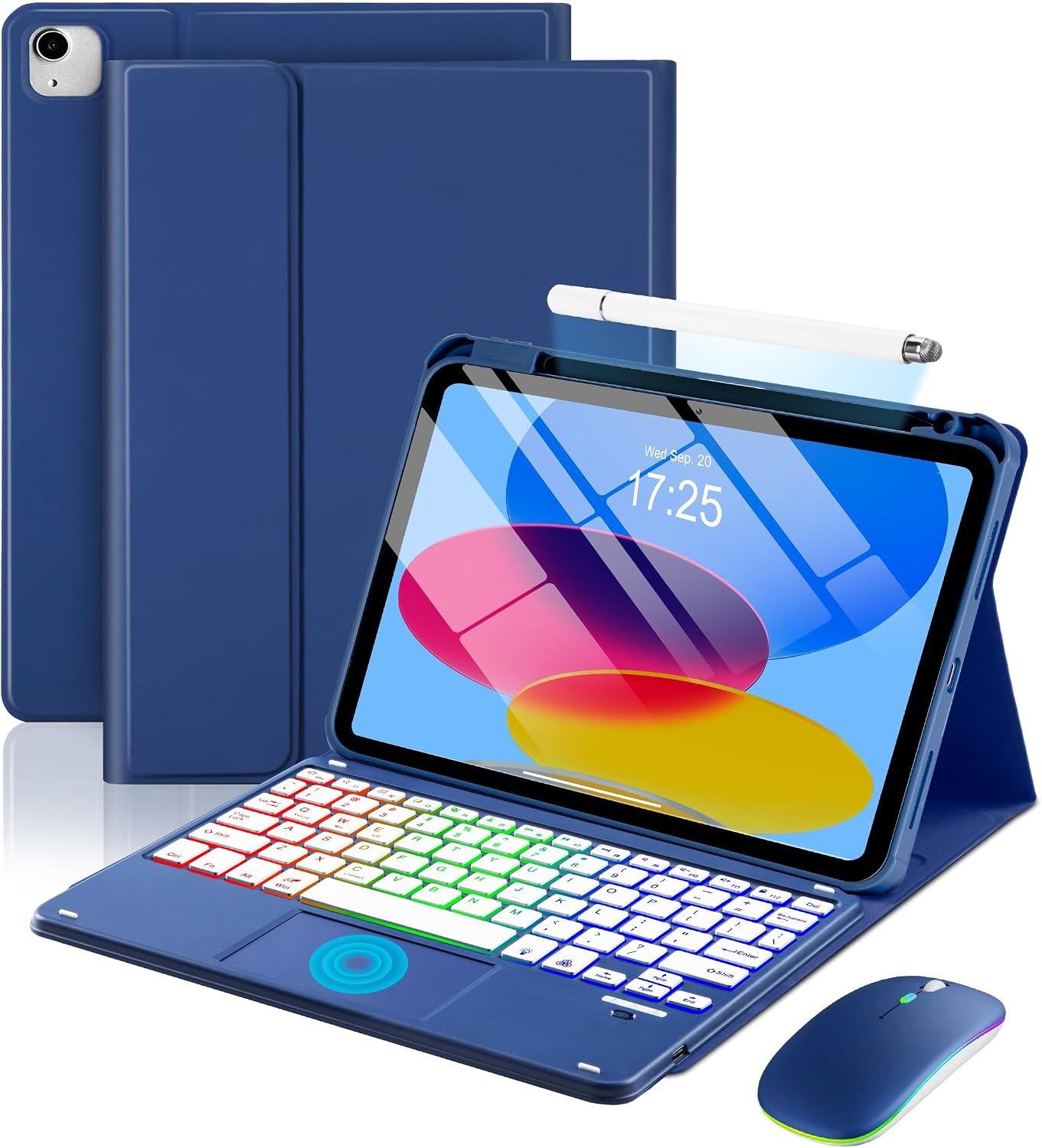 MePadKey Touchpad Keyboard Case for iPad A16 11th/10th Generation/Air 11